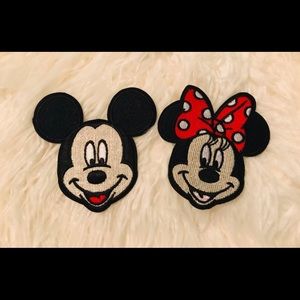 Mickey and Minnie Patches